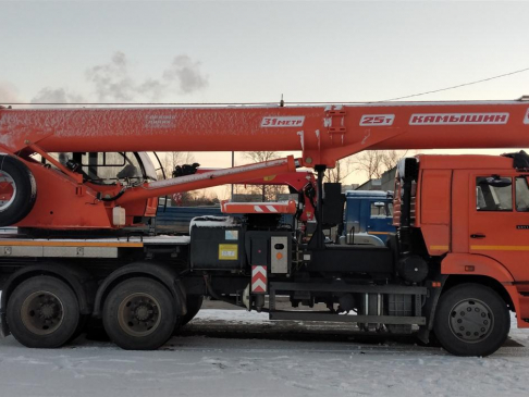 Автокран Камаз  25 тонн КС-55713-1К-4