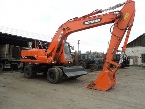 Аренда экскаватора DOOSAN 210