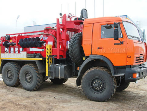 Ямобур Камаз 43118 (вездеход)