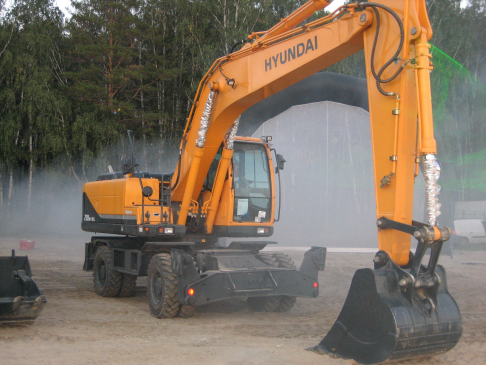 Аренда экскаватора HYUNDAI R - 210