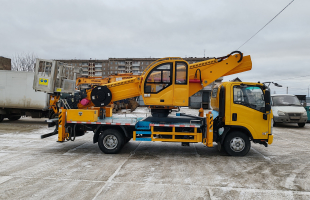 Аренда автовышки 32 метра Isuzu Elf