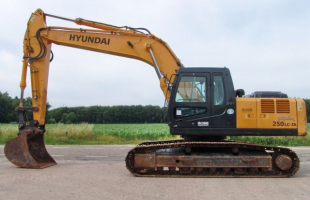 Аренда гусеничного экскаватора Hyundai R250 LC